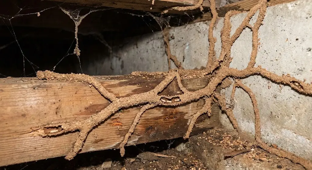 ภาพทางเดินปลวก